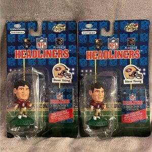 1996 NFL Corinthian Headliners Steve Young San Francisco 49ers Pre-owned/New (2)